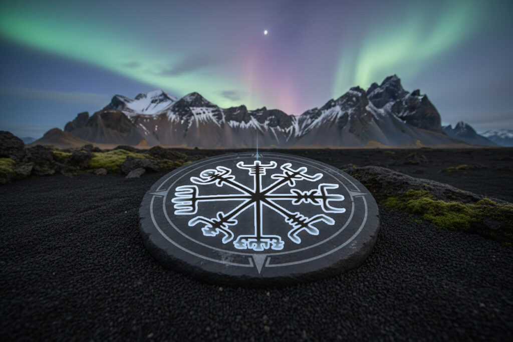 Vegvísir Symbol Meaning: The Wayshower
